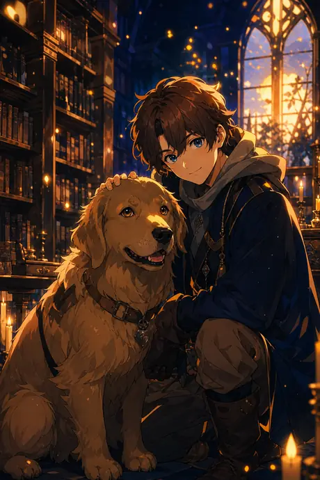 Pet card — The Familiar Who Walks Beside You
